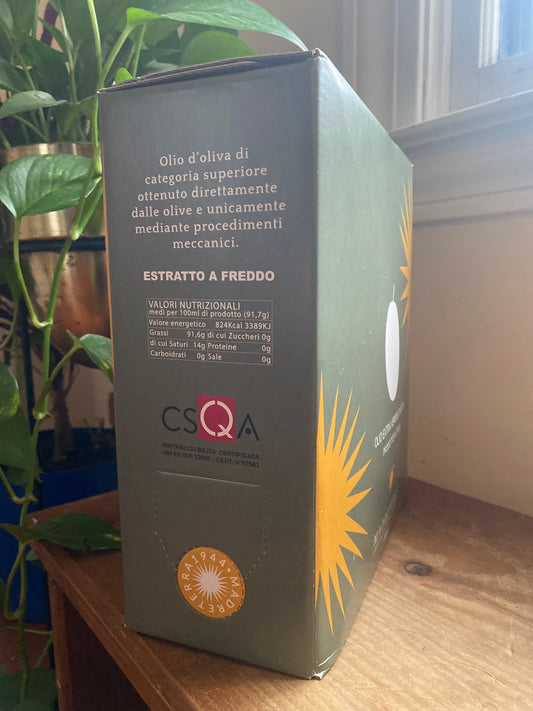 Organic Cerasuola IGP – 10 Liters (Case of 2x 5L Bag-in-Box)