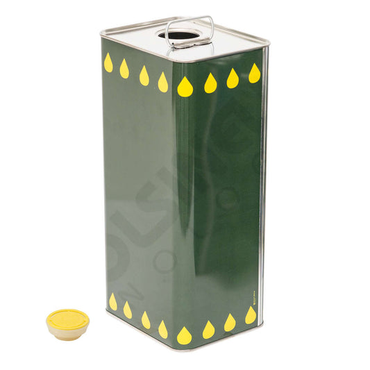 TEST 2025 Harvest – Conventional Blend EVOO – 10 Liters (Case of 2x 5L Tins)